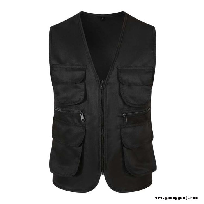 重庆服装定做 多荷包马甲厂家工