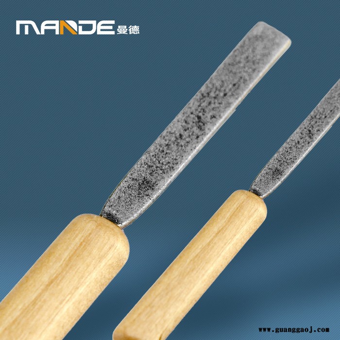 曼德1707012 DIY工具玻璃工艺品金刚石锉刀 手工玻璃装饰品加工玻璃打磨玻璃毛刺多用途扁锉图8