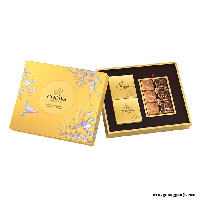 歌帝梵 耀金·月下成双礼盒 雅物中秋福利礼品 创意奖品定制 展会送的小礼品 品牌礼品店 MY-SHQS-L5-81图2