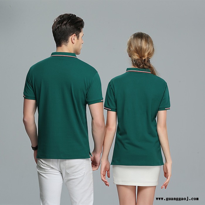 商务Polo衫 广告衫 定做工衣 定制工作服印logo 翻领T恤图3