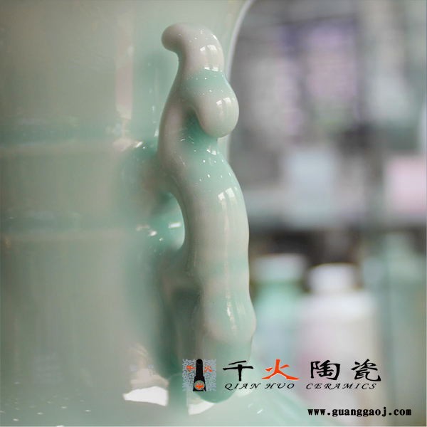 千火陶瓷 外事礼品花瓶定制图4