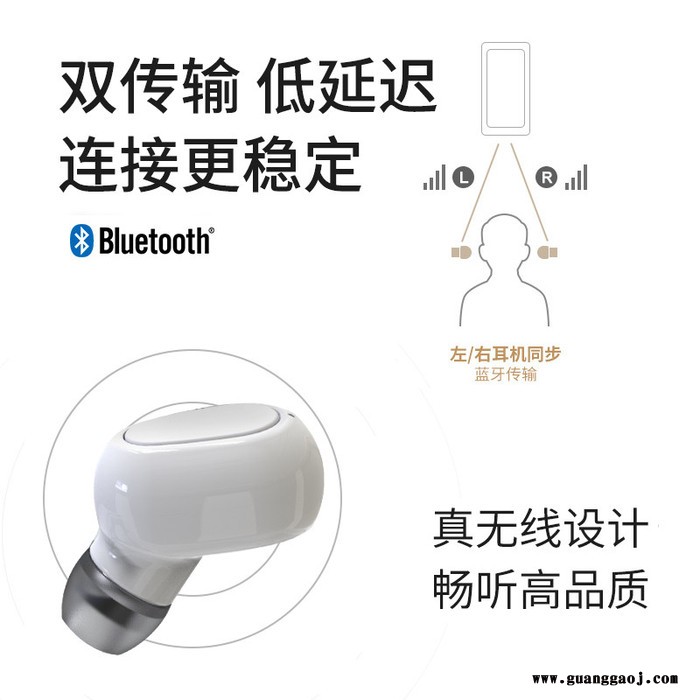 8BK-M789 运动蓝牙耳机便携式蓝牙耳机礼品定制政德技术图2