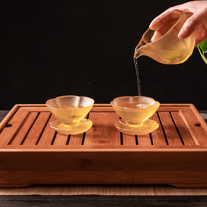 卡普拉 水晶琉璃茶具套装 雅物中山礼品定制 采购奖品 北京礼品公司定制 小礼品公司 MY-HXSM-Y-L5-140图2
