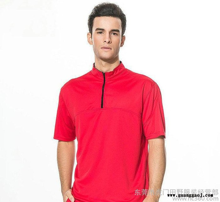 工作服定制运动polo衫定做工衣班服短袖纯色翻领广告衫 直销图3