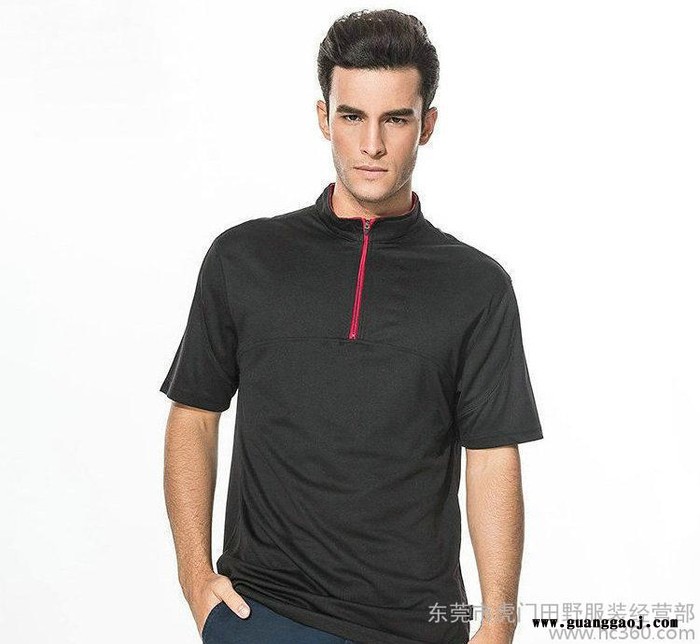 工作服定制运动polo衫定做工衣班服短袖纯色翻领广告衫 直销图1