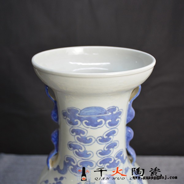 景德镇陶瓷礼品瓷花瓶专业定制图5