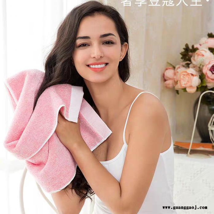 洁玉毛巾 纯棉广告礼品定制毛巾批发  银行毛巾刺绣logo 宣传 礼品毛巾图2