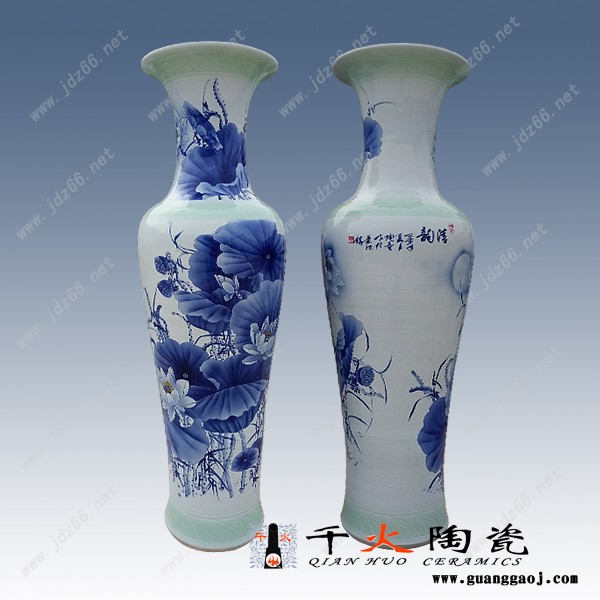 唐龙陶瓷定制大花瓶 单位开业赠送落地大花瓶加祝福语图4