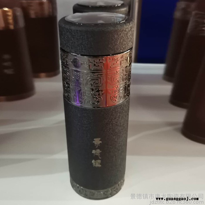 陶瓷内胆保温杯 智能温度显示杯子 创意商务水杯礼品定制图8