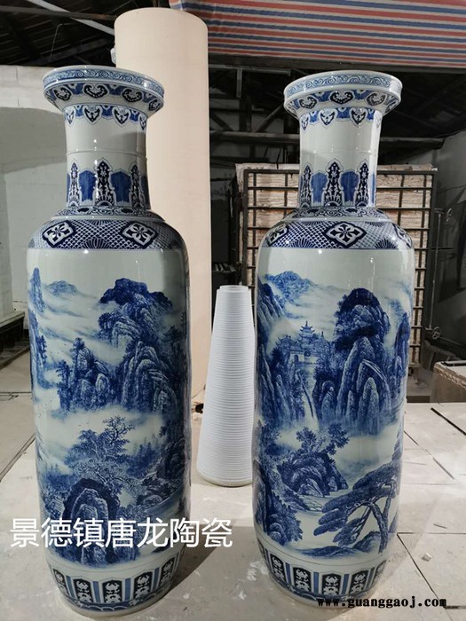 定做庆典礼品大花瓶 景德镇大花瓶定制图3