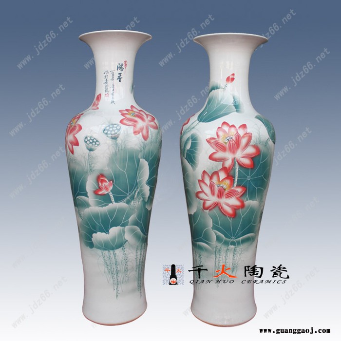 定做庆典礼品大花瓶 景德镇大花瓶定制图4