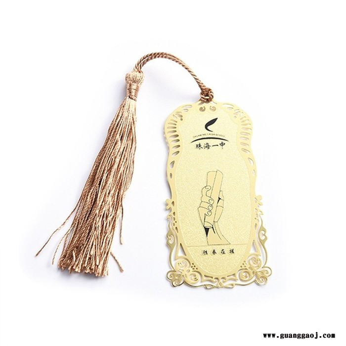 黄铜书签  学生教师礼品 校庆礼品书签 空白效果 任意刻LOGO,欢迎定制图6