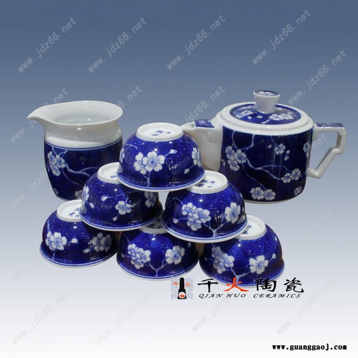 高温手绘茶具 礼品茶具套装图片图4