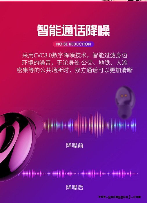 无线蓝牙耳机礼品定制贴牌logo定制政德技术图7
