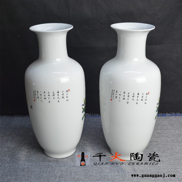 手绘陶瓷小花瓶定制图4