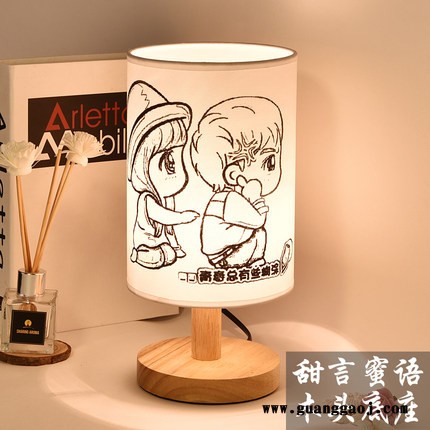 外贸货源小夜灯台灯创意现代简约卧室床头学习礼品温馨灯具灯饰 轻奢台灯图6