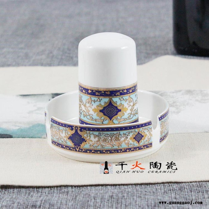 千火陶瓷 刺金时代骨瓷餐具定制图2