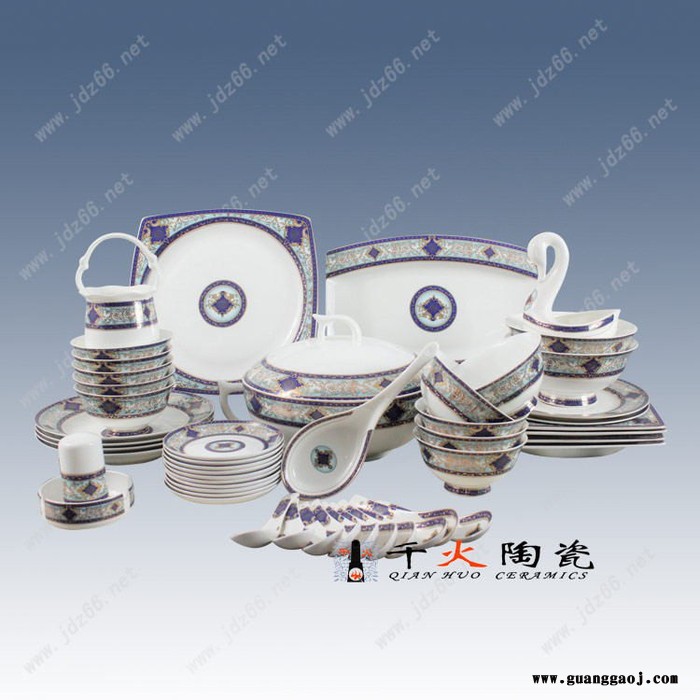 千火陶瓷 刺金时代骨瓷餐具定制图8