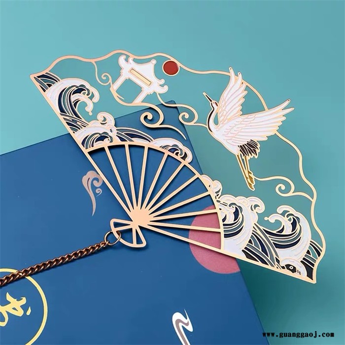 古风金属书签定做 精美黄铜创意书签 可定制节日礼品书签图8