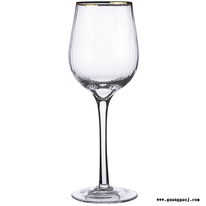 绿典 竖条纹红酒杯 SHY121 雅物天津礼品 可定制的小礼品 适合促销的小礼品  代理礼品 MY-GYSM-L5-05图1