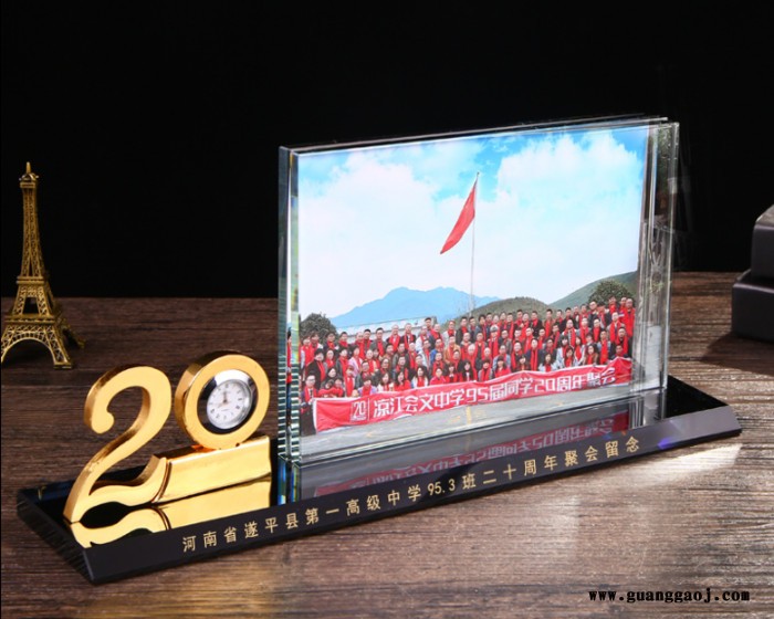 广州水晶聚会礼品定制同学聚会纪念品朋友周年聚会礼品毕业合照纪念品校友师生联谊会纪念品礼品定制定做图8