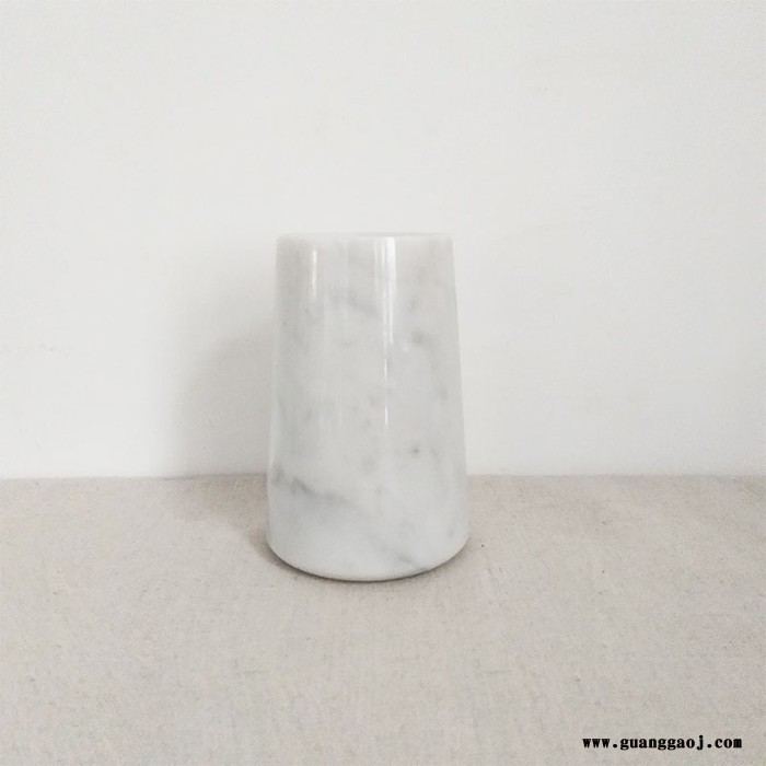 卡拉拉白大理石桌面创意装饰笔筒尺寸可定制毕业礼品现货可售图4