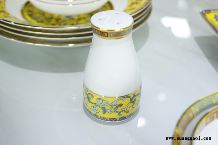 景德镇珐琅彩餐具** 仿古粉彩餐具套装商务礼品 **礼品瓷套装图6