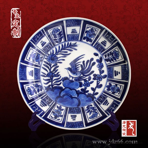猪年纪念礼品瓷盘定制 定制LOGO价格图4