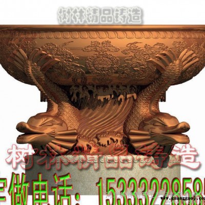 大型工艺礼品店_铸铜大缸故宫缸工艺礼品定制 批