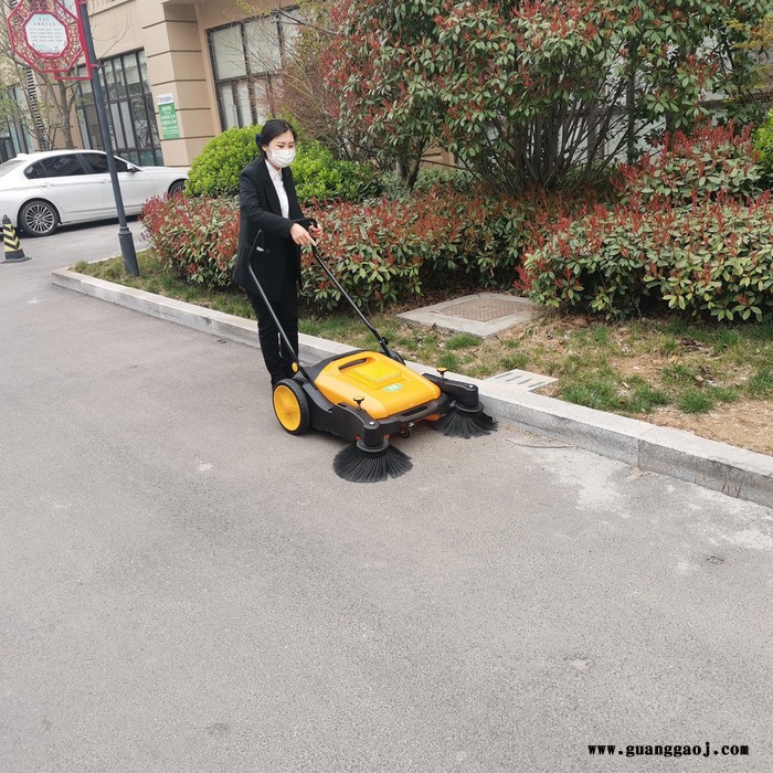工厂车间扫地机合美扫把创意手推式吸尘扫地机广告促销礼品地摊货源图3