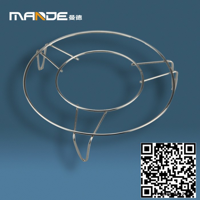 曼德1707014L DIY工具不锈钢DIY微波窑炉创意DIY礼品 三脚架家用玻蒸饭架隔热用隔热架微波配件图4