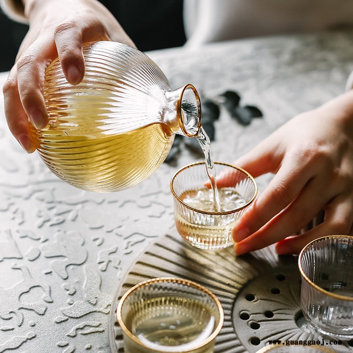 绿典 竖条纹酒具套装 XJY757-TZ 雅物苏州礼品定制 礼品网采购 酒店礼品 品牌礼品店 MY-GYSM-L5-11图2