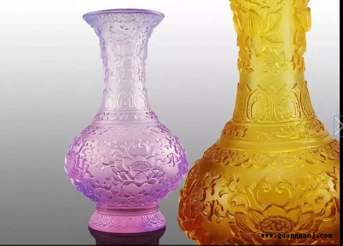 琉璃风云马礼品商务礼品万马奔腾琉璃花瓶家居摆件琉璃骂道成功礼品定制图4