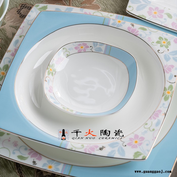 定制陶瓷餐具厂家 广告促销礼品碗印字图3
