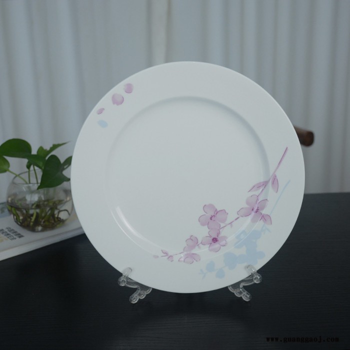 千火陶瓷  促销礼品碗盘定制 颁奖纪念品餐具定做厂图5