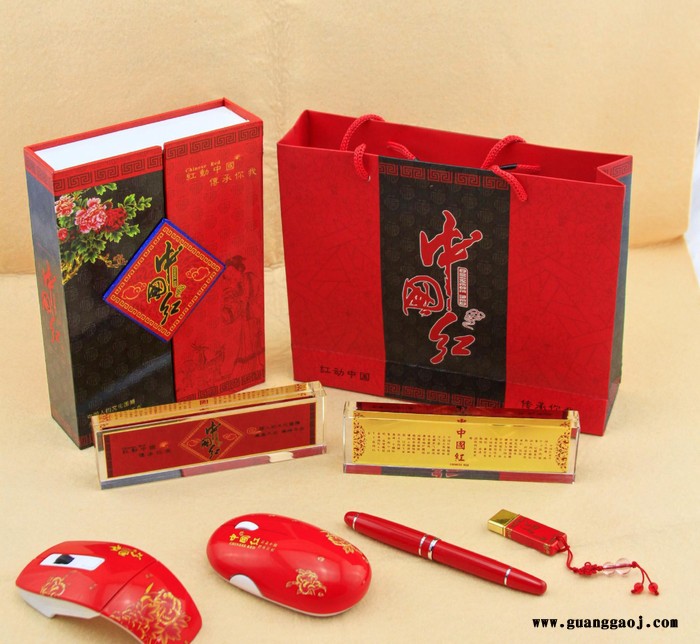 武汉现货礼品 中国红创意礼品定制可OEM 镇纸定制图2