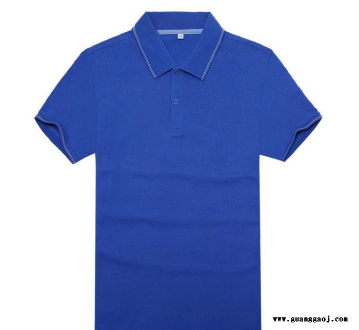 现货夏季翻领短袖polo衫男女广告衫工作服班服定制图3
