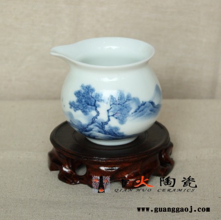 千火陶瓷茶具 手绘茶具 礼品茶具定制厂家图5