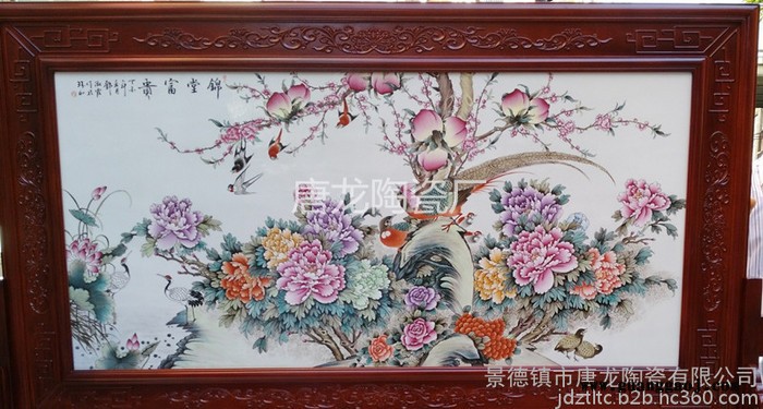 源远流长瓷板画  送客户礼品瓷画定制图4
