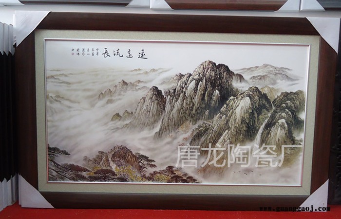 源远流长瓷板画  送客户礼品瓷画定制图2