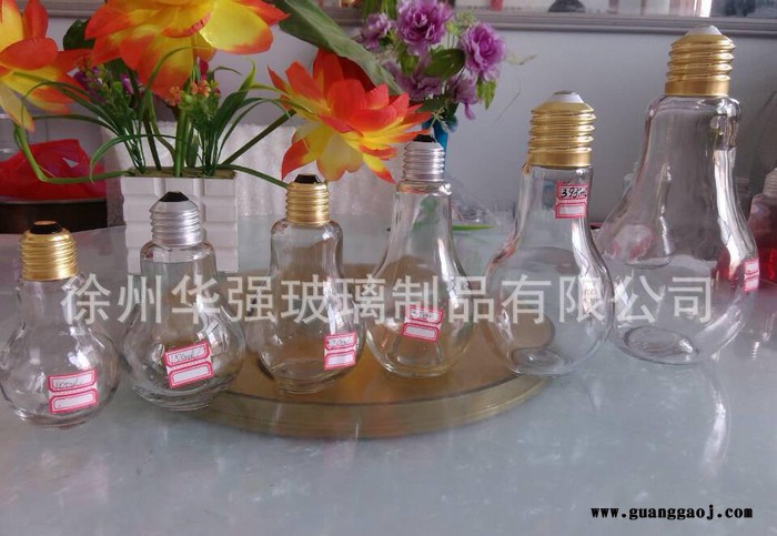 创意礼品摆件 150 200毫升饮料瓶 奶茶瓶 灯泡玻璃瓶