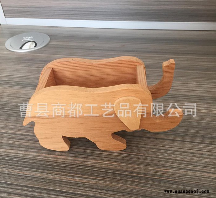 木制动物造型笔筒 定做多款笔筒收纳盒 木质卡通创意工艺礼品