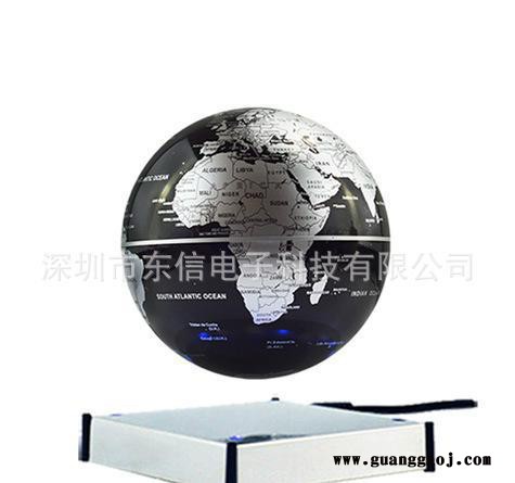 磁悬浮6寸不锈钢地球仪 创意工艺礼品直销一件代发图3