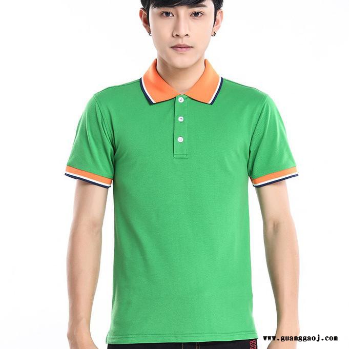 WDL班服翻领t恤polo衫定制纯棉短袖定做广告衫印制文化衫工作服logo图3