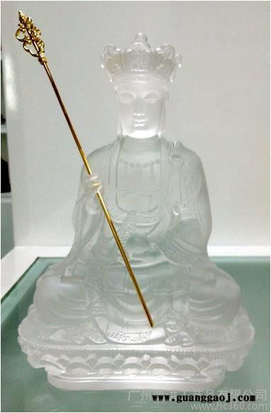 哈尔滨佛教礼品佛像摆件礼品厂家定制，索非亚教堂纪念品琉璃佛像药师佛像制作 琉璃佛像厂家图1