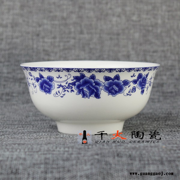千火陶瓷 心想事成饭碗定制图3