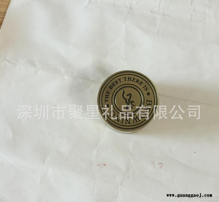 直销环保创意工艺礼品防烫杯托 五金饰品杯托来样定制图3