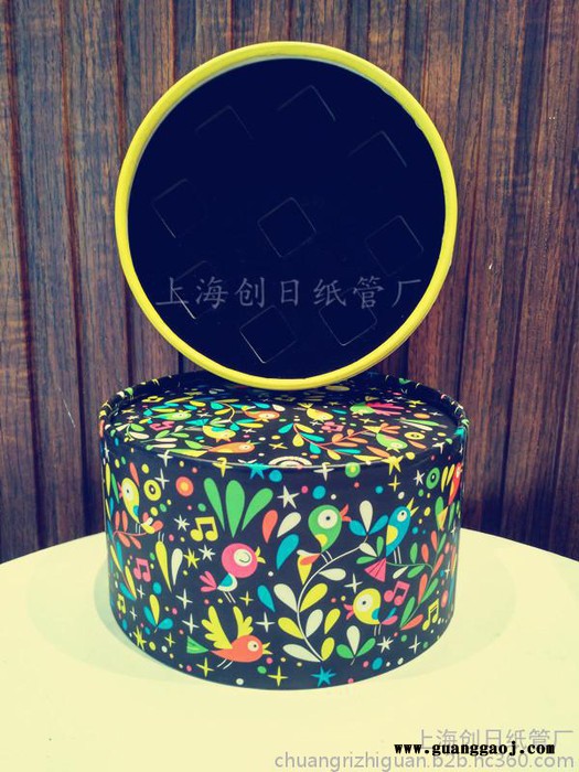 上海创日**印面定制精美小鸟个性饰品盒精湛工艺礼品纸盒工厂直销 礼品礼盒满包邮图1