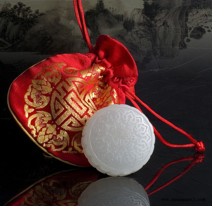 [玉月]金玉**玉石玉器雕刻创意工艺礼品摆件可定制商务礼品