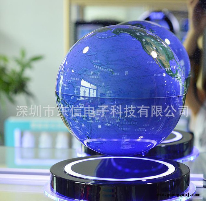 磁悬浮地球仪8寸阿凡达亚克力发光底座创意工艺礼品直销图2